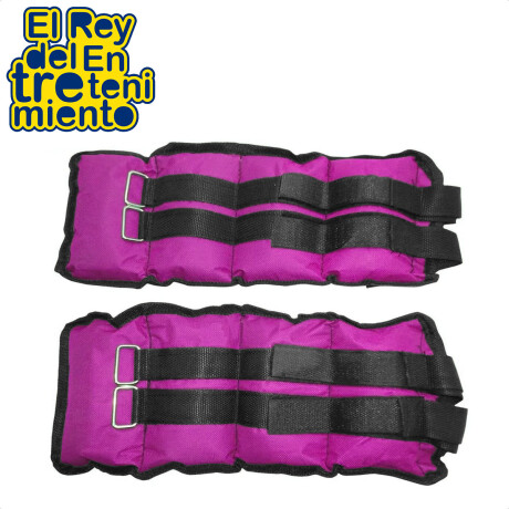 Tobi Pesas 2kg Entrenamiento Piernas Tobillera Velcro Rosa