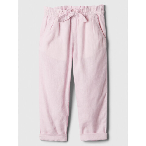 V-LINEN WVN PNT LIGHT PEONY
