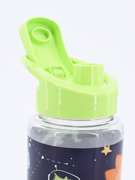 BOTELLA DINOS VERDE