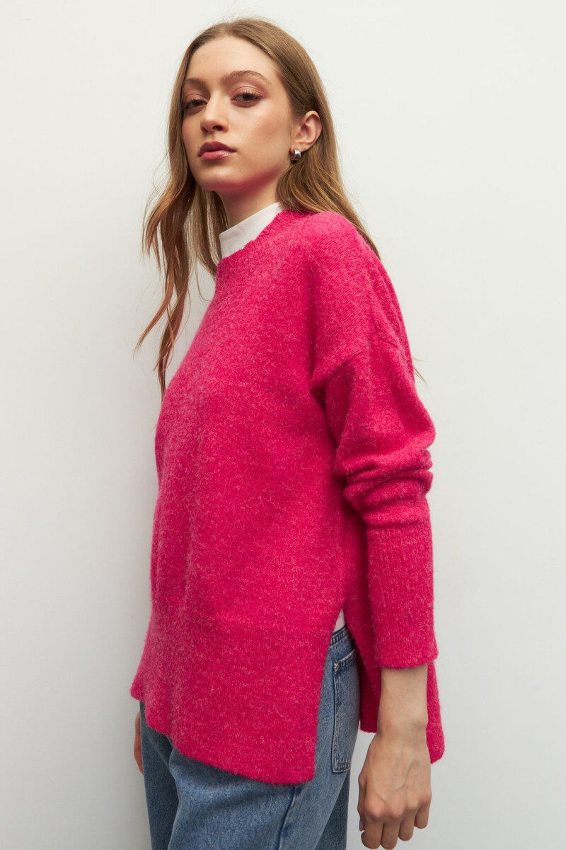 POLERA ELEONOR - Frambuesa 