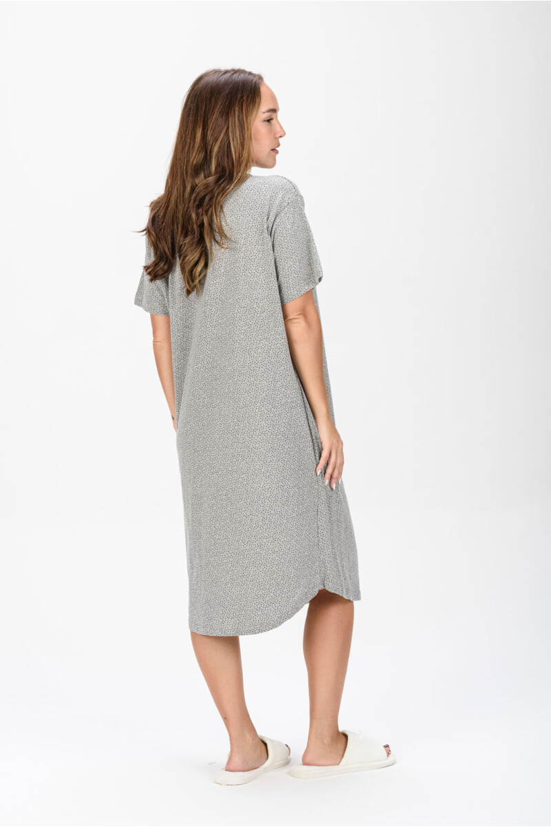 CAMISA ALGODÓN GRIS