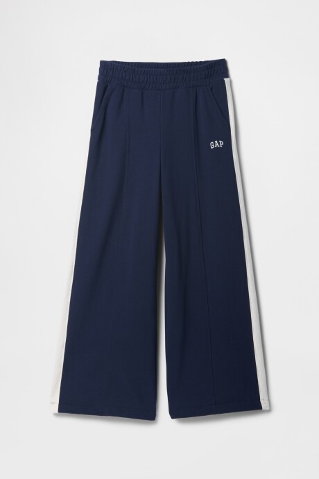 Pantalón Deportivo Logo Gap Sin Felpa Niña Navy Uniform