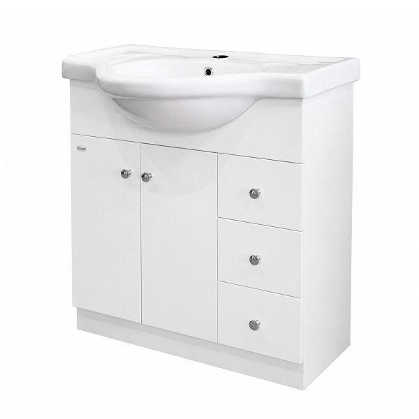 MUEBLE DE BAÑO BLANCO CON BACHA Mueble De Baño Blanco Con Bacha