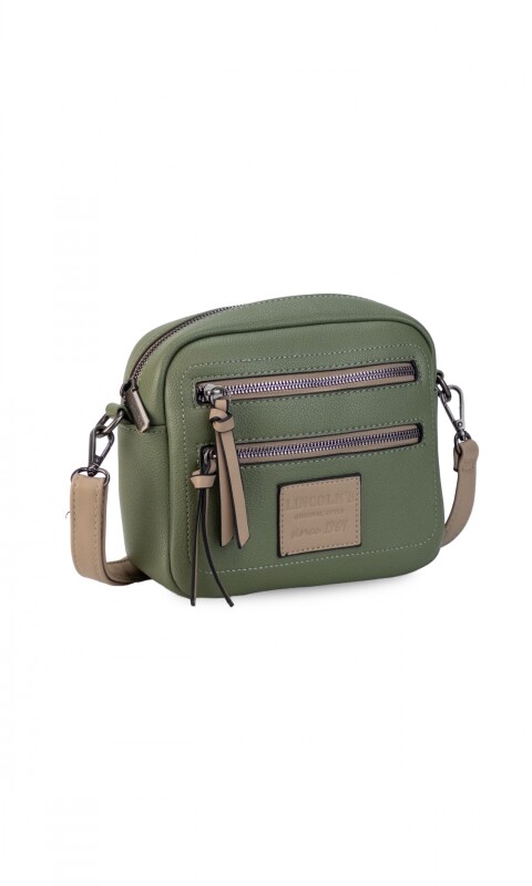 BANDOLERA CHER SALVIA C/TOPO