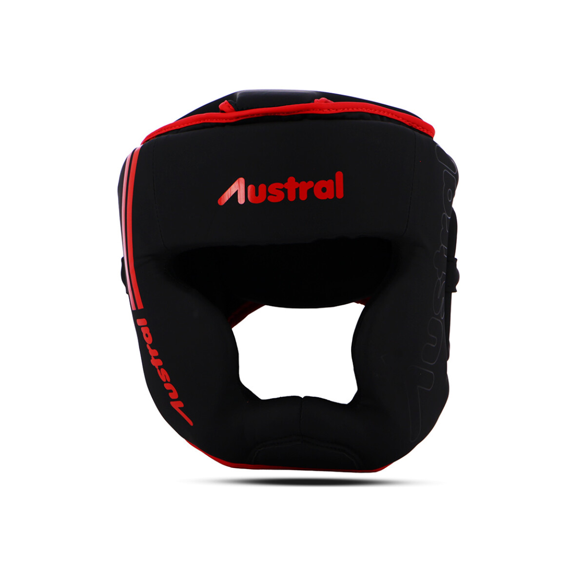 Austral Protector de Cabeza KAOS - L - Negro-Rojo 