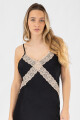 Vest dress Negro
