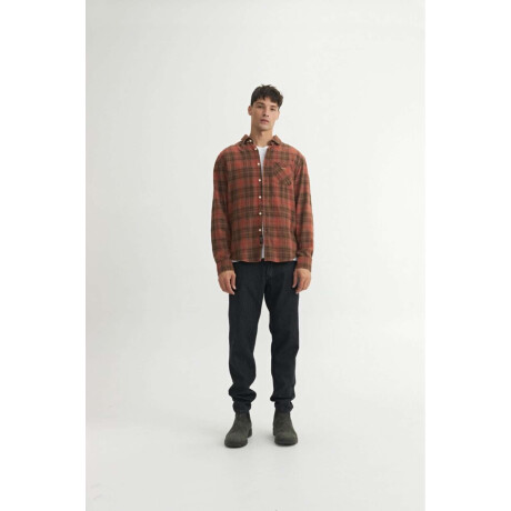 Camisa Trel Ladrillo