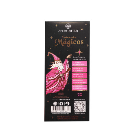 Incienso Linea Sahumerios Mágicos Aromanza Rosa Real