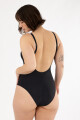 Malla opera liso Negro
