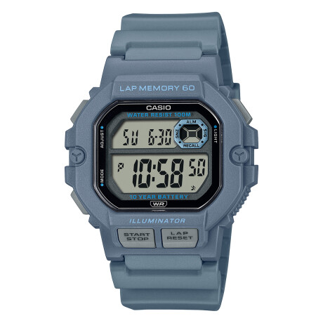 Reloj CASIO WS1400H-2AVDF en Resina Azul Esfera 44mm 0