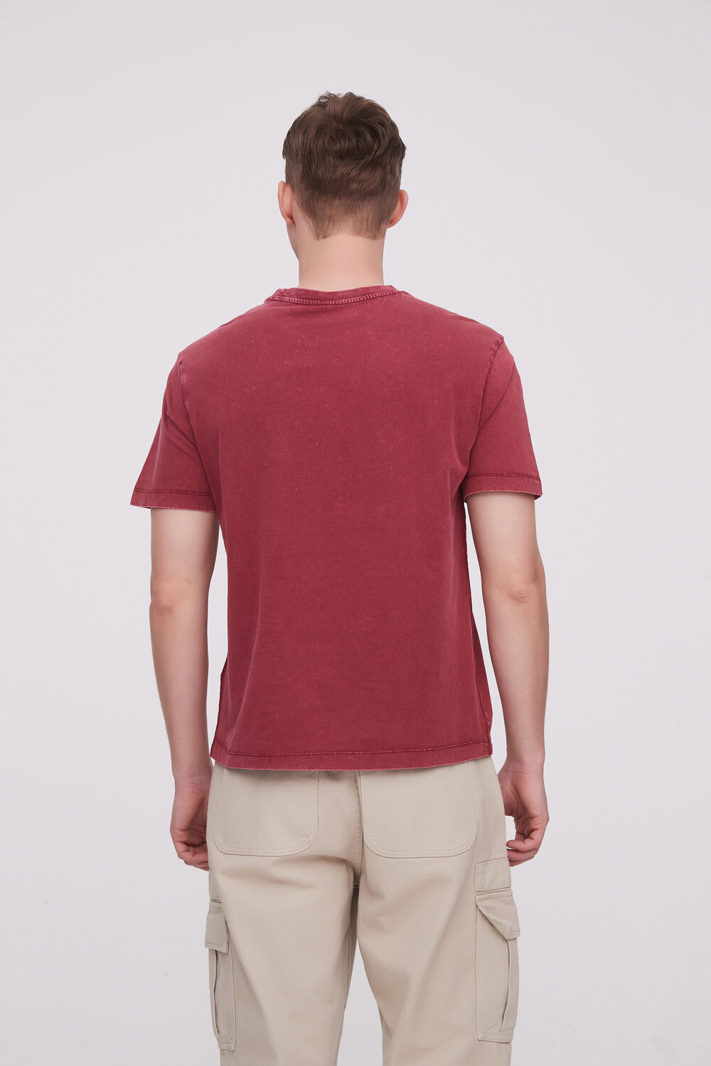 Remera Cappu Bordeaux
