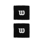 Muñequeras Tenis 1 Par Wristband W Unisex Black