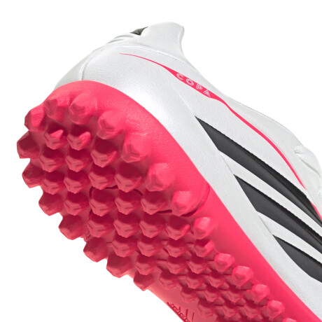 Championes adidas Copa pure IV CLUB TF J de niño White Black Pink