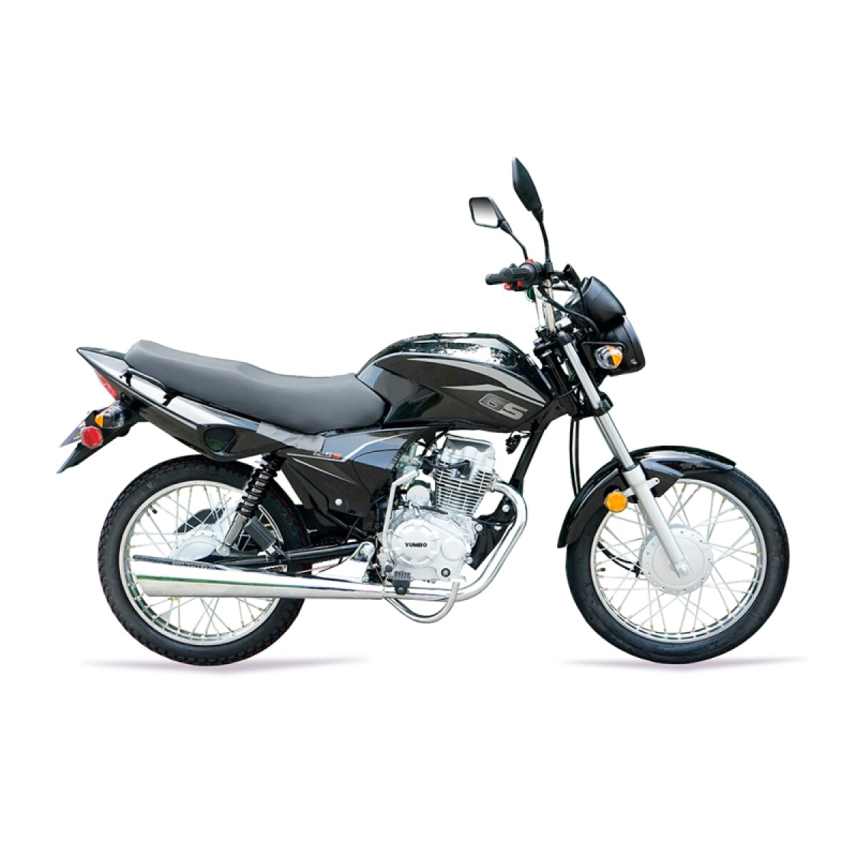 Moto Yumbo Calle Gs125 S R/rayo - Negro 