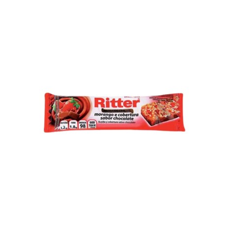 CEREAL BARRITA RITTER FRUTILLA C/CHOCO 25GRS DISPLAY X24 CEREAL BARRITA RITTER FRUTILLA C/CHOCO 25GRS DISPLAY X24