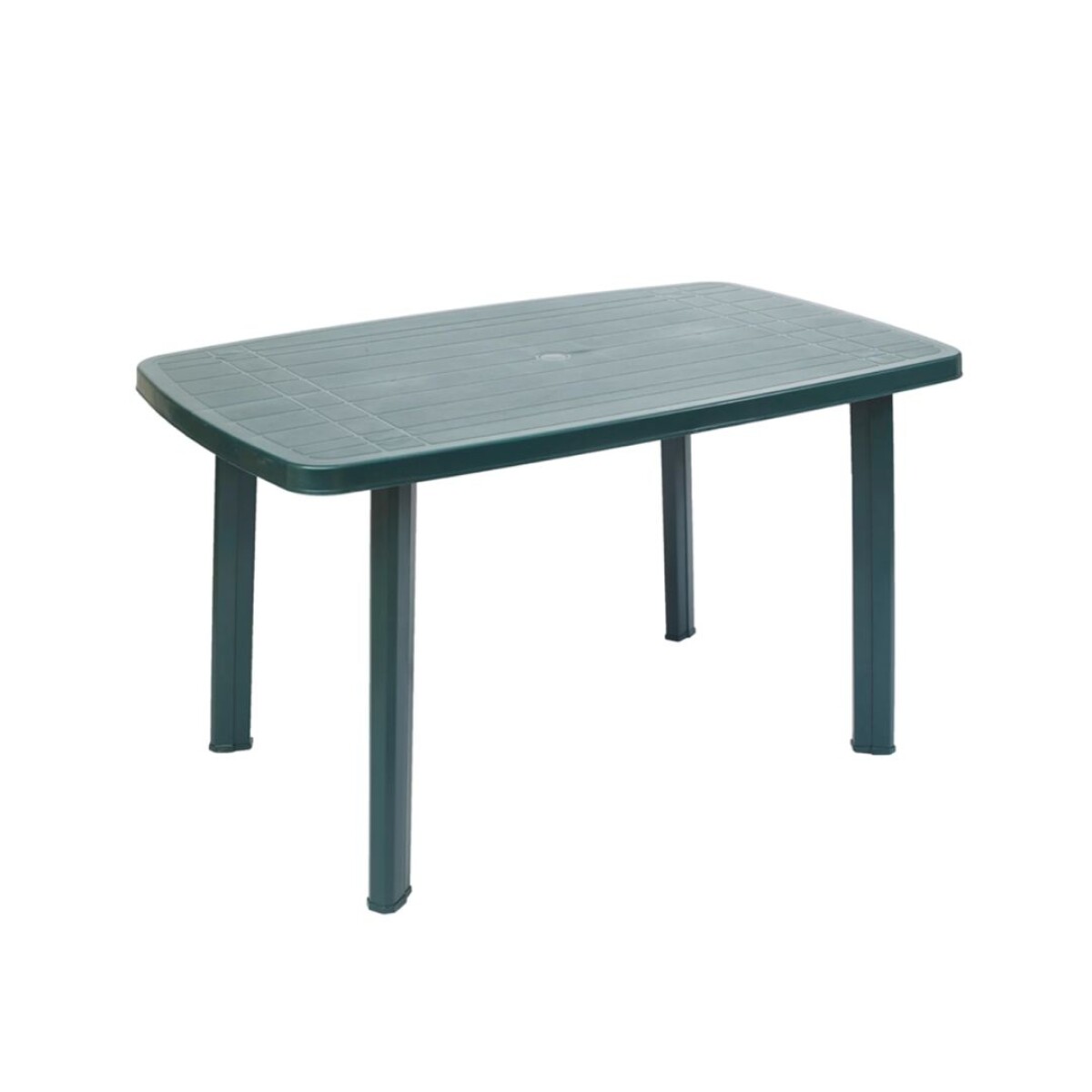 Mesa Rectangular Verde de PVC Faro 