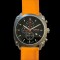 Reloj Mauer Sandblasted Silver 44 mm Orange