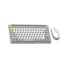 SET DE TECLADO Y MOUSE INALAMBRICO FANTECH Gris