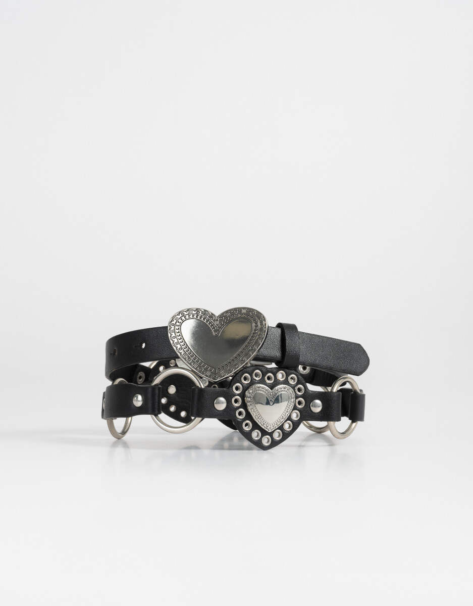 Cinturón Con Corazones 