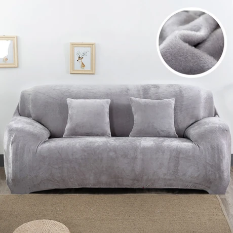 Funda Protectora de Sofá Anti Manchas Milhome 1 Plaza Gris GRIS
