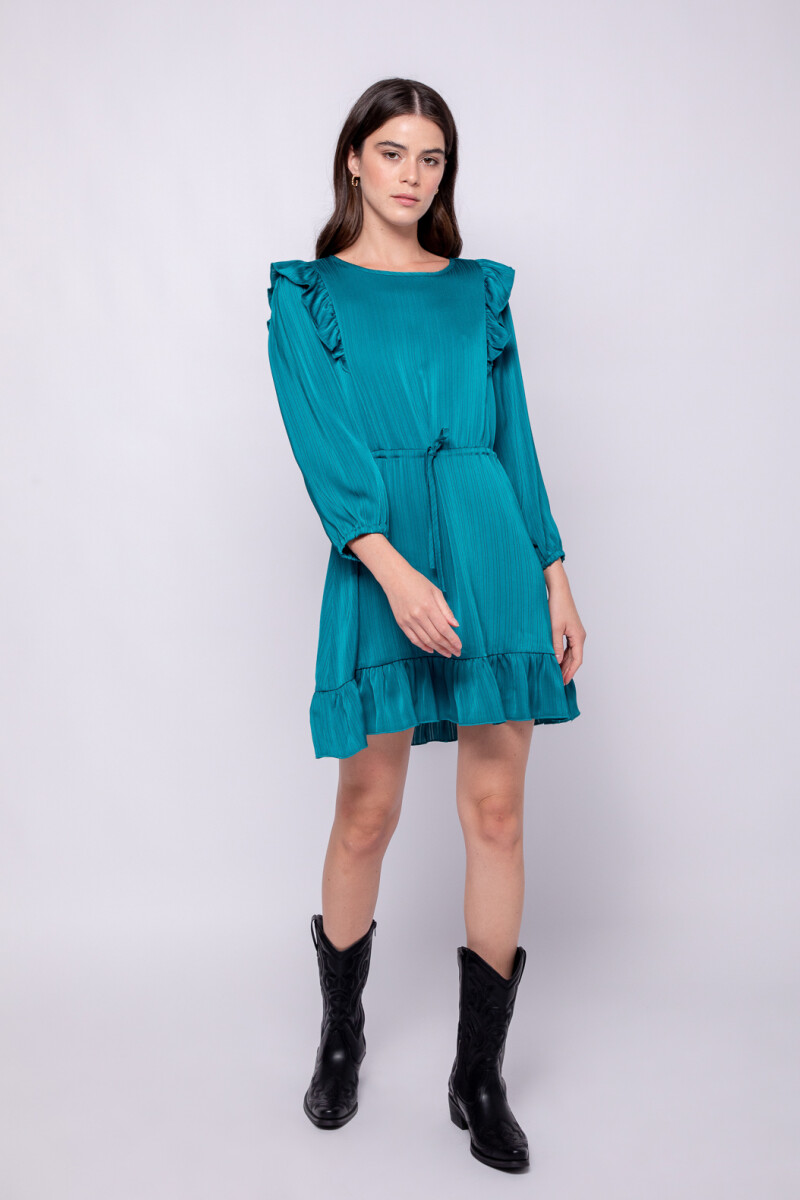 VESTIDO SUNDAYS Verde Nilo