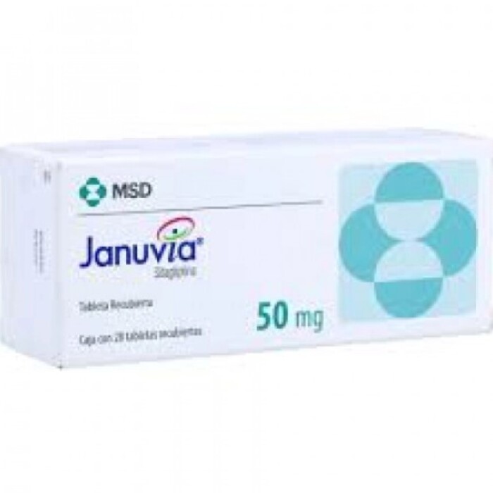 JANUVIA 50 MG. CJ X 28 COMP. REC. única