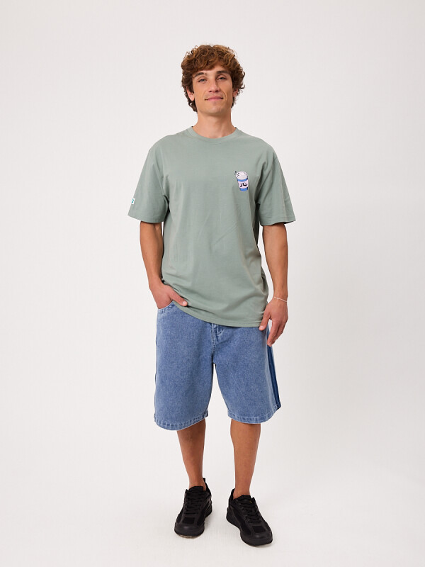 T-SHIRT GERONI RUSTY Verde Seco
