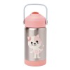 Vaso termico BUBA toddler boquilla personajes gatita rosa