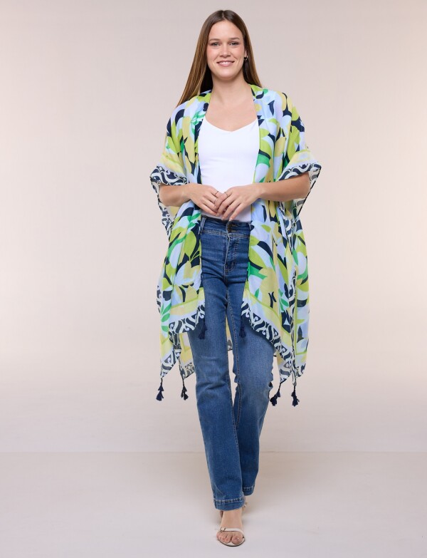 Kimono Summer MULTI/AZUL