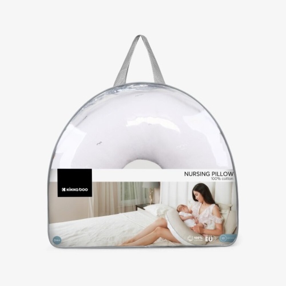 Almohada lactancia KIKKABOO friends seally me