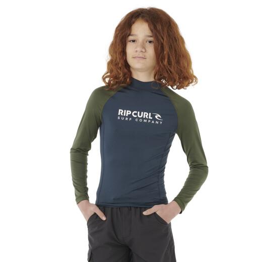 Lycra Rip Curl Shock Upf Niño - Verde Lycra Rip Curl Shock Upf Niño - Verde