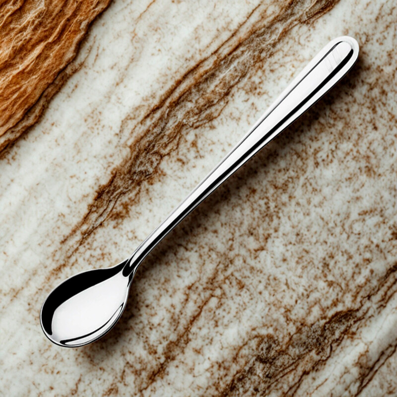 Set 6 piezas cuchara jugo acero inox 18.4cm clean Di Soll INOX