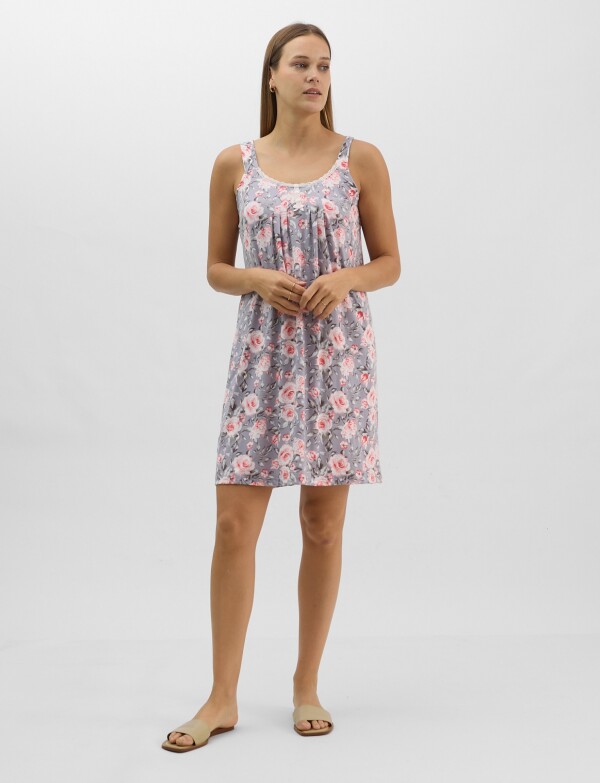 Camison Print GRIS/MULTI