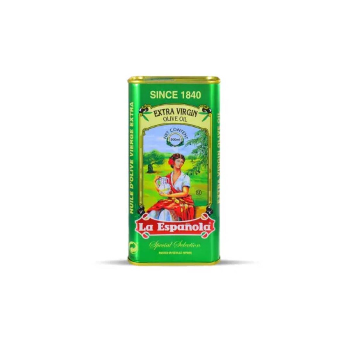 Aceite de Oliva (Extra Virgen) La Española - 500 cc 