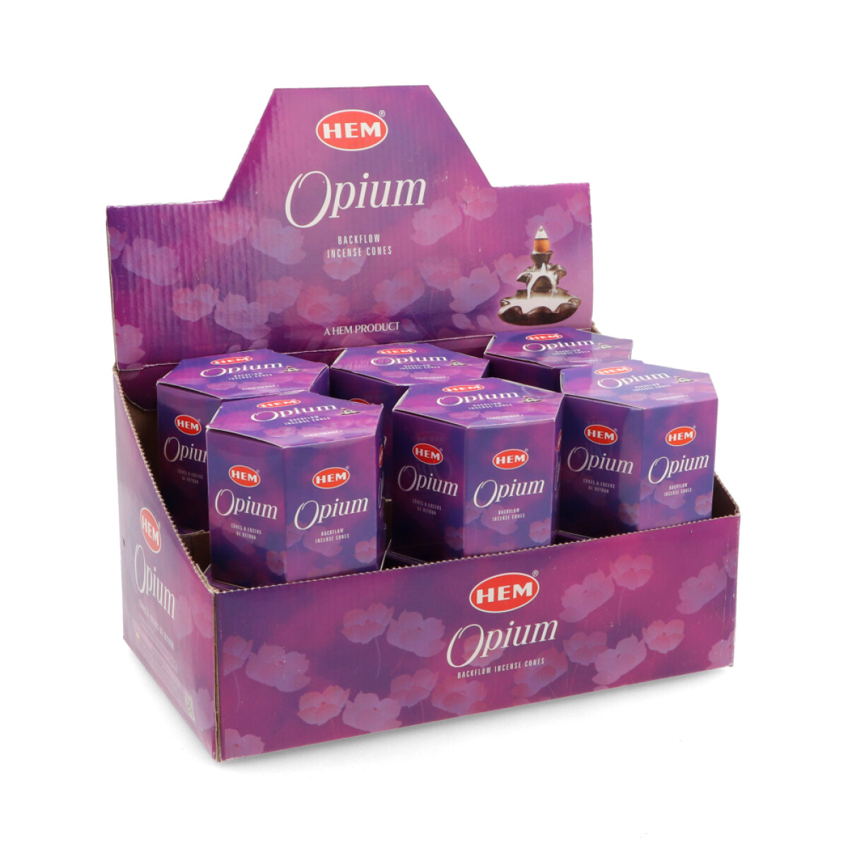 CONOS PARA FUENTES DE HUMOR HEM X12 - Opium 