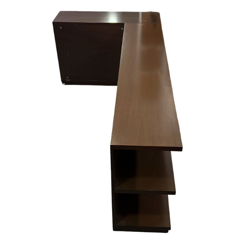 Biblioteca en L para detrás del sofa - PRODUCTO CON DETALLES - Biblioteca en L para detrás del sofa - PRODUCTO CON DETALLES -