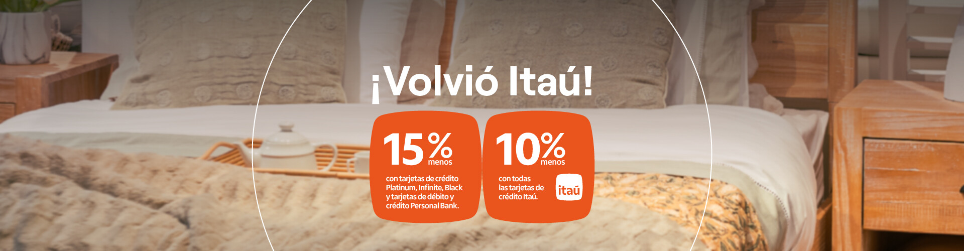 ITAU 15% y 10%