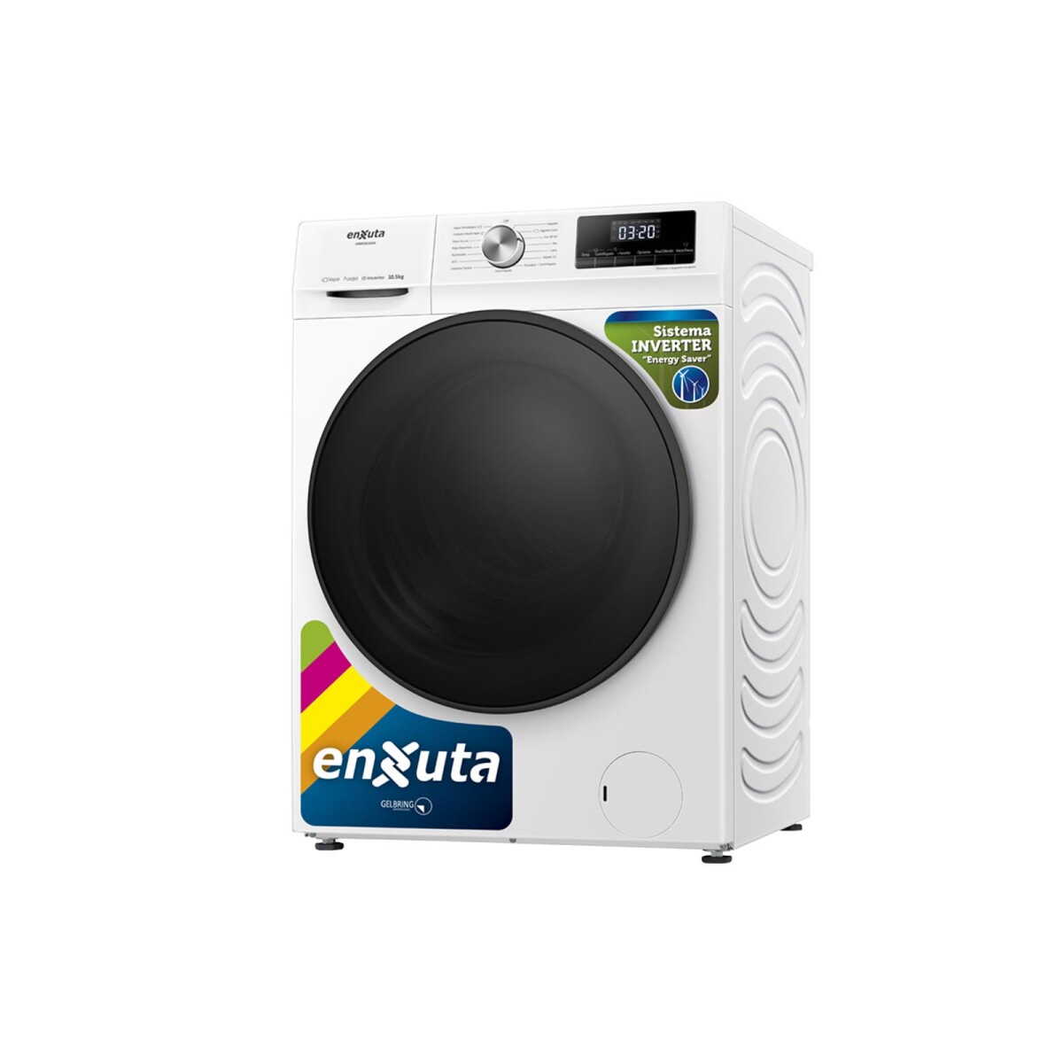 LAVARROPAS ENXUTA - 10-5-KG BLANCO LENX161050 