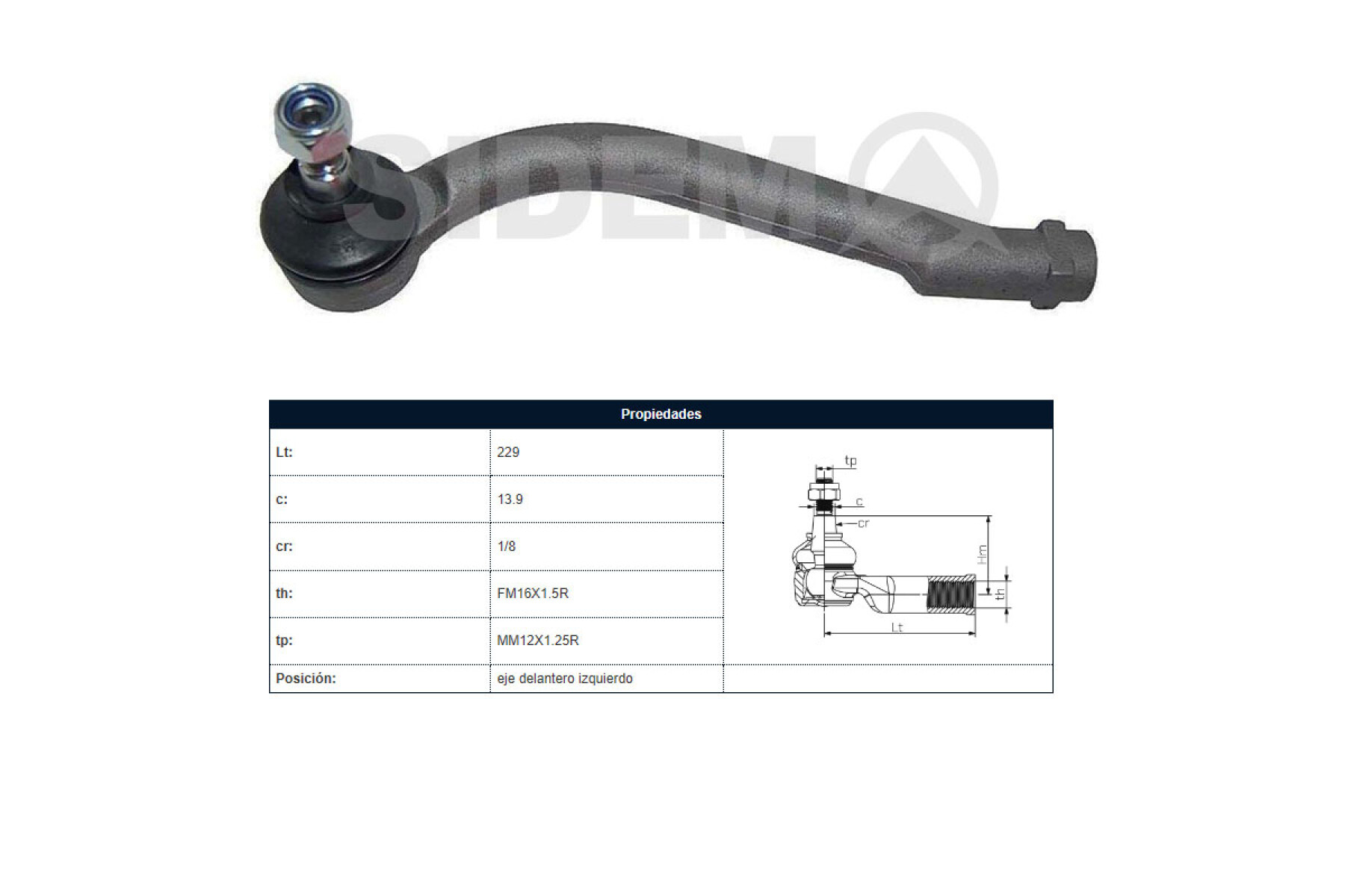 Puntero Kia Sorento 11-25 Izq 