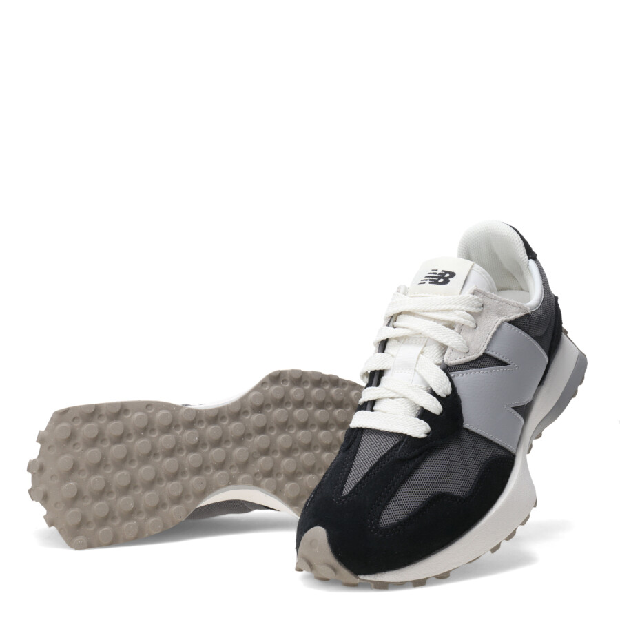 Championes de Hombre New Balance 327 Gris - Negro