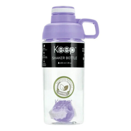 Botella Keep Shaker Bottle 600ML LILA