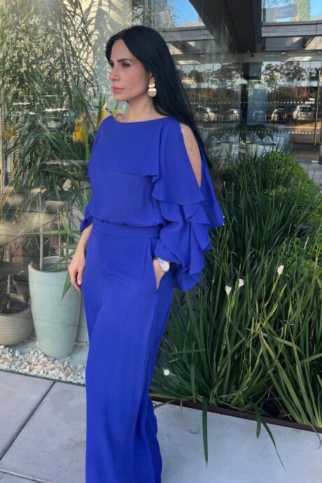 Pantalon Pantalona Alejandra Azul