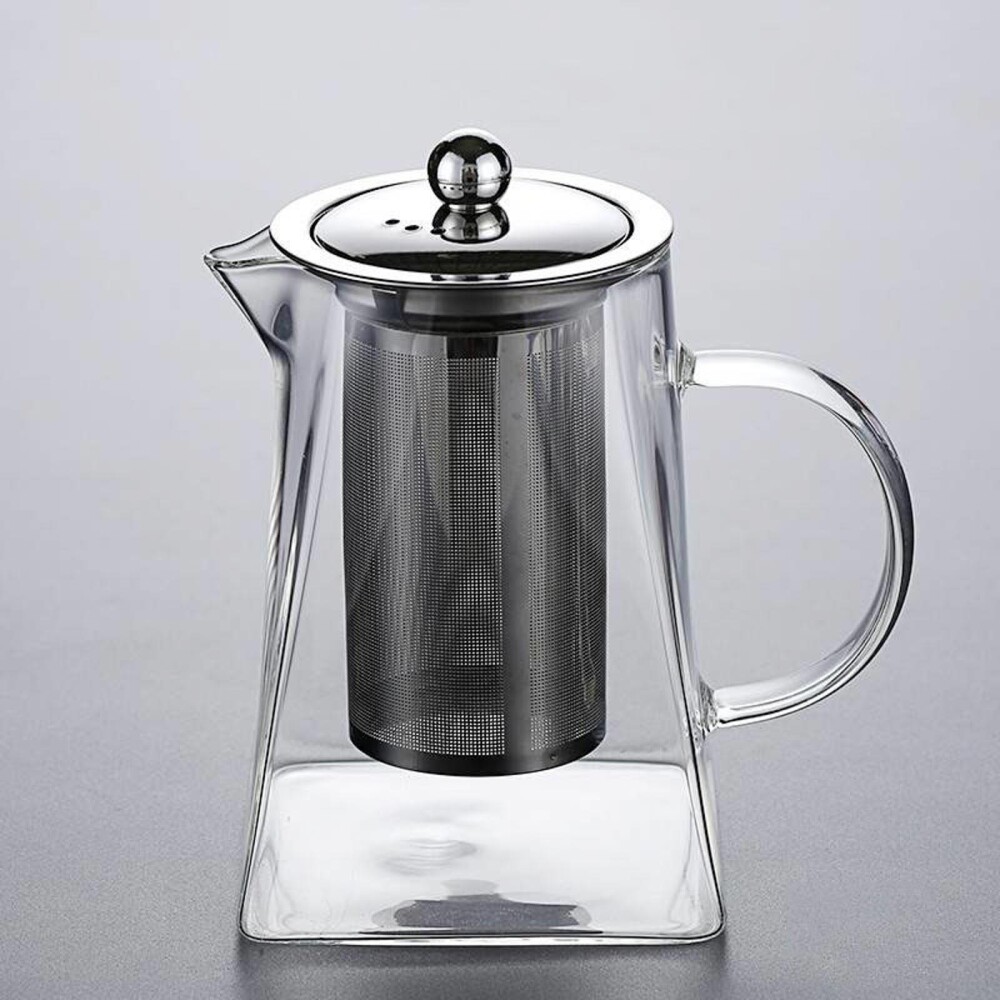 TETERA C/INFUSOR VIDRI TRANSPARENTE VIDRIO A007