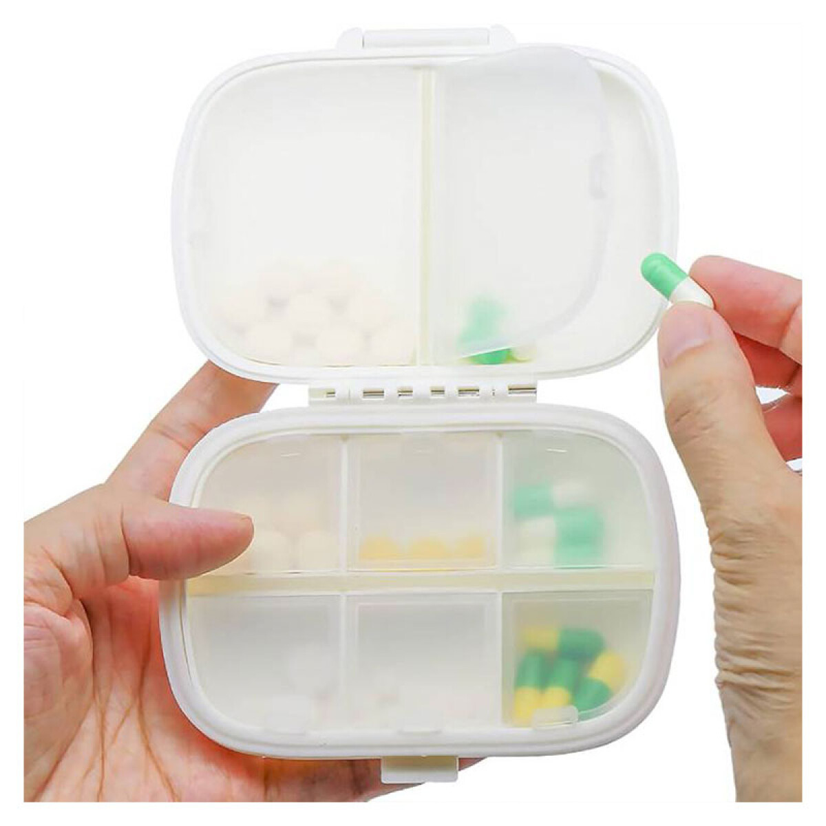Pastillero de 8 compartimentos - Pastillero De 8 Compartimentos 
