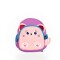 Mochila Infantil brio neopreno con bolsillos frontales y laterales Gatito