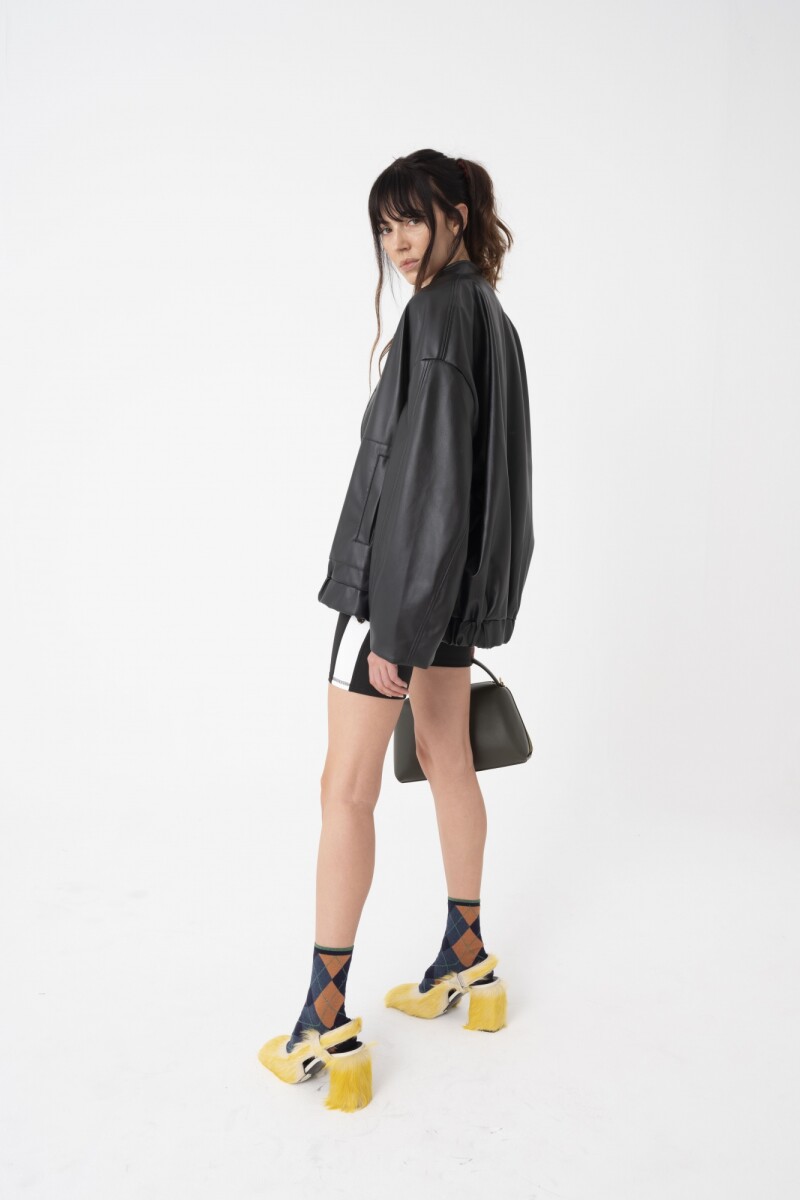 Chaqueta bomber Negro
