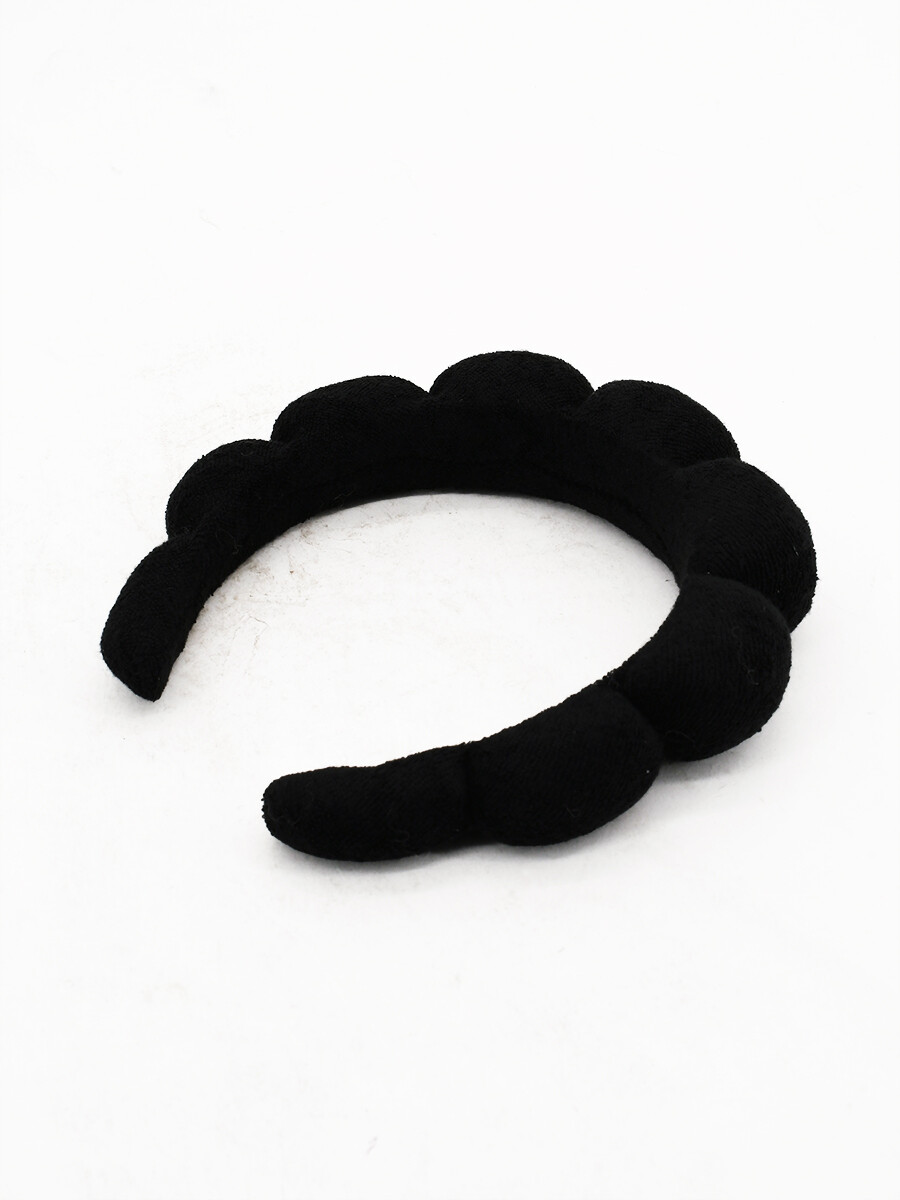 VINCHA PARA MAQUILLAJE - NEGRO 
