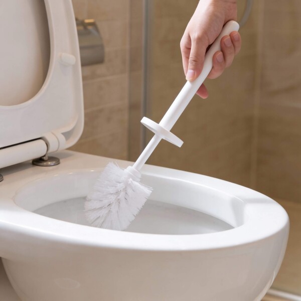 Escobilla Cepillo Inodoro Accesorio Baño Acero Inoxidable IMBACK Color Blanco Escobilla Cepillo Inodoro Accesorio Baño Acero Inoxidable IMBACK Color Blanco