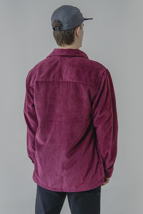 Camisa Pulau Saki Bordó