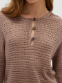 Sweater Ozara Taupe Claro